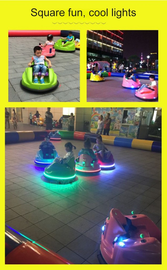Park Small Amusement Equipment Battery Car Kids Bumper Car For Kids