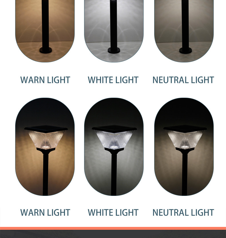 Pretty Outdoor Garden Lights Solar Decor 219x603mm 3.7V 4400mAh