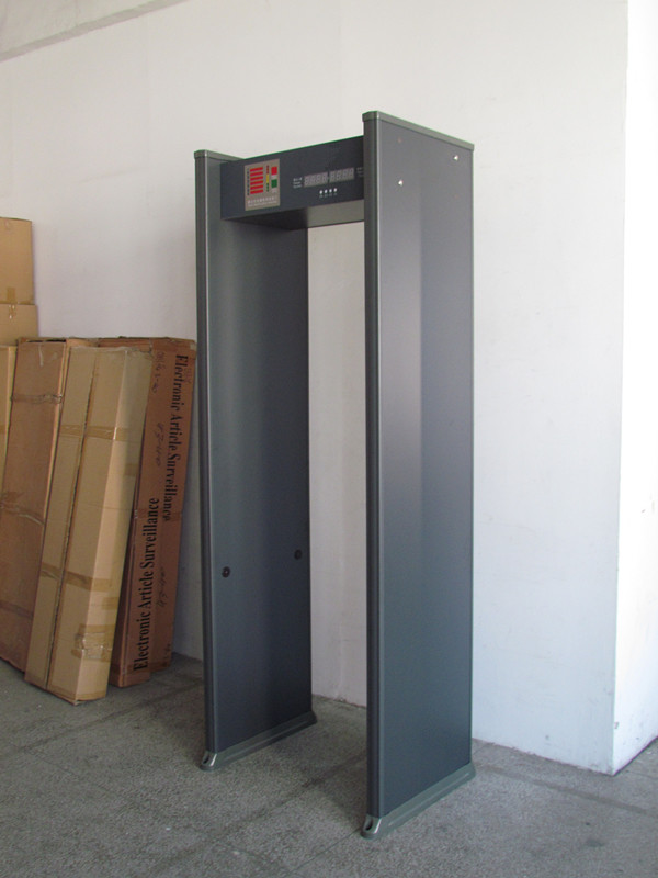 Walk through metal detector door,door frame metal detector JLS-100(6 Detection Zones)