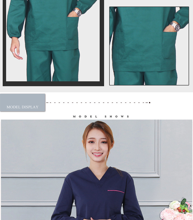 7 Days Sample Order Support Doctor Uniform Medical Scrubs for Women in White Dress