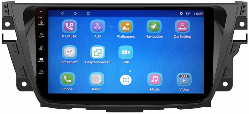 Ouchuangbo car radio multi media stereo android 6.0 for MG GS with bluetooth SWC BT AUX 4 Cores