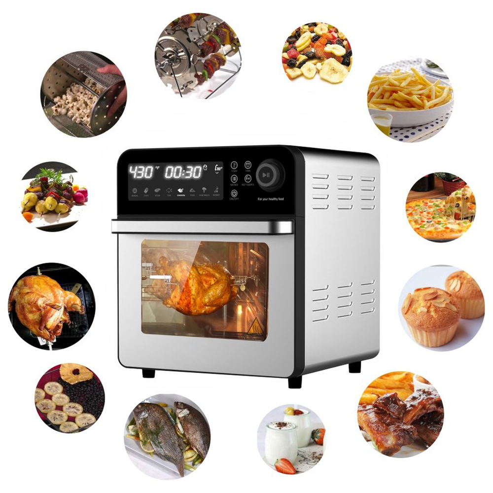 24 Liter 1700W Healthy Digital Air Fryer 360 Without Oil