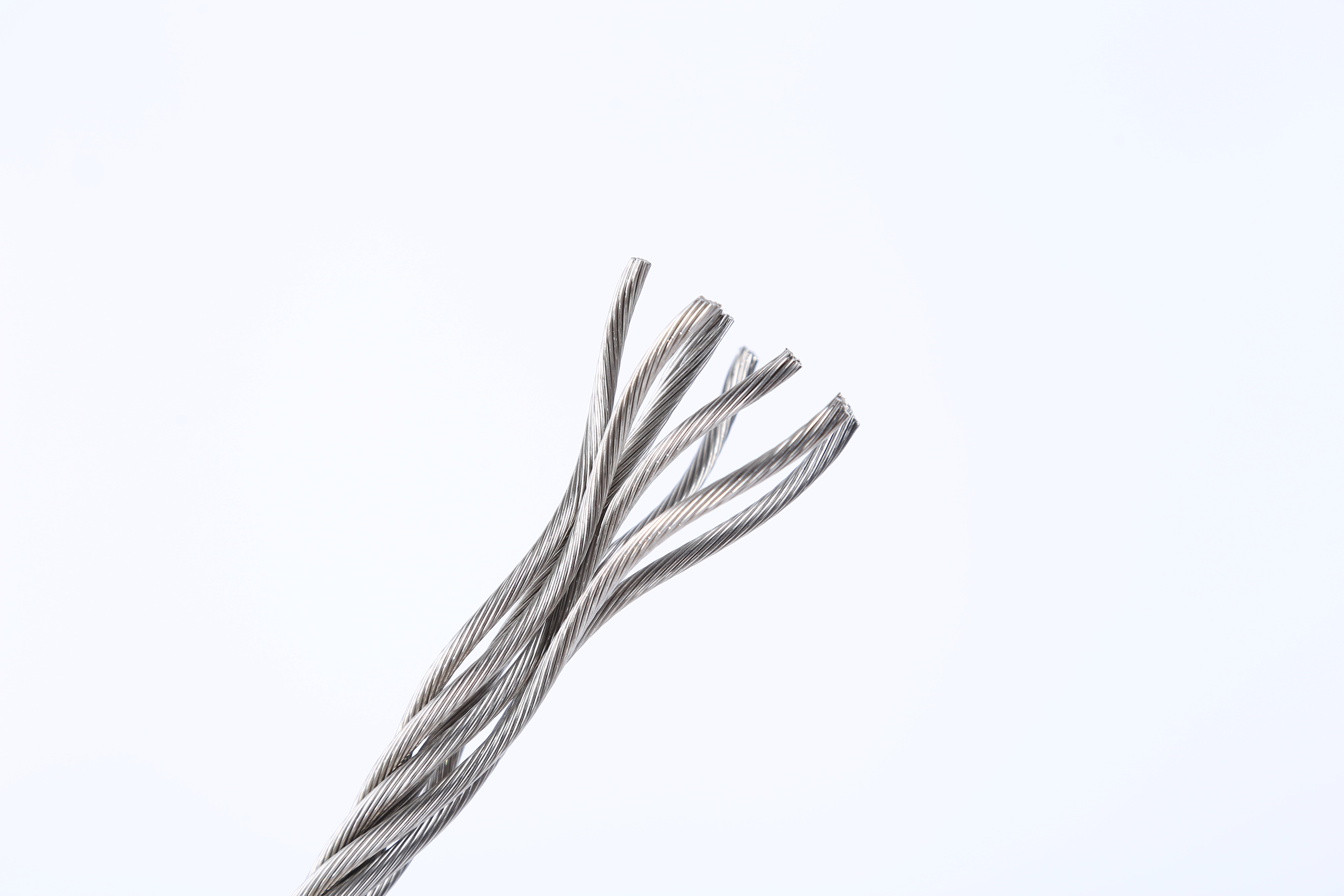 Stainless Steel Wire Rope 1.0mm Nominal Diameter For Medical Treatment 1 X 7 Wire Rope