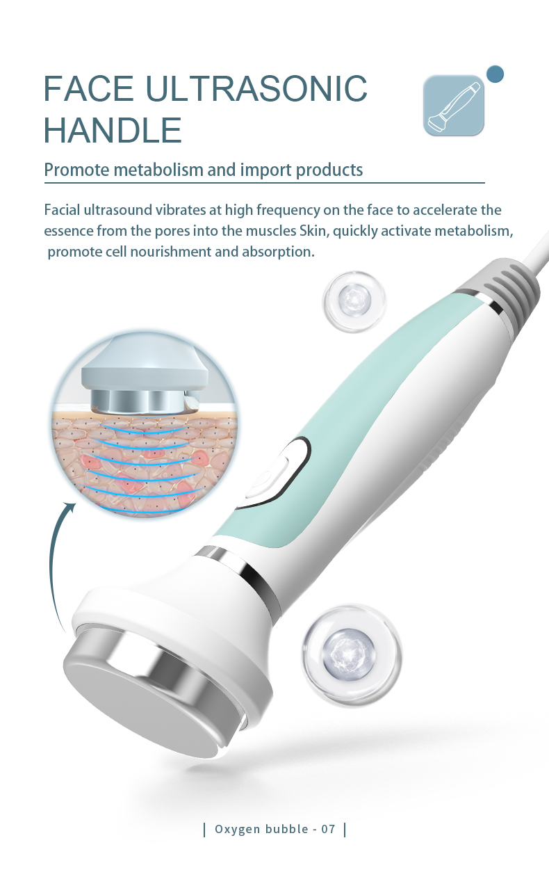 Anti Aging Oxygen Hydrafacial Machine , 9 In 1 Multifunction Facial Machine