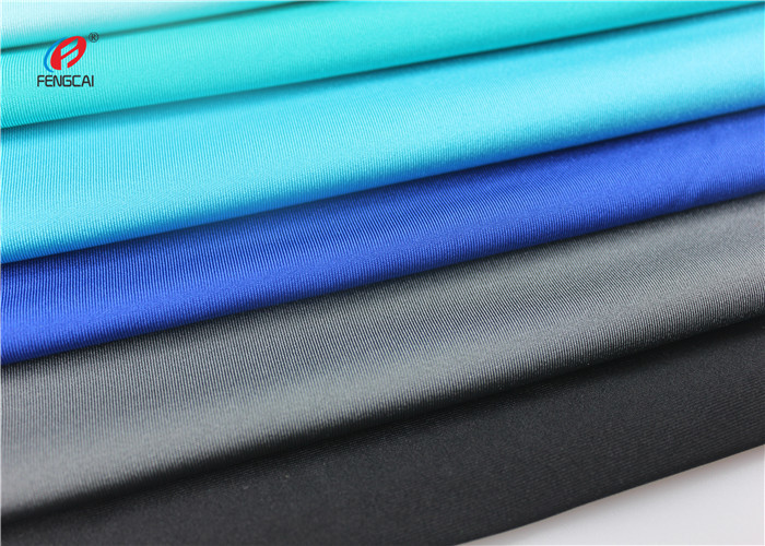 Soft hand-feel Waterproof and dry - fit 4 way stretch nylon spandex fabric for yoga underwear swimwear fabric
