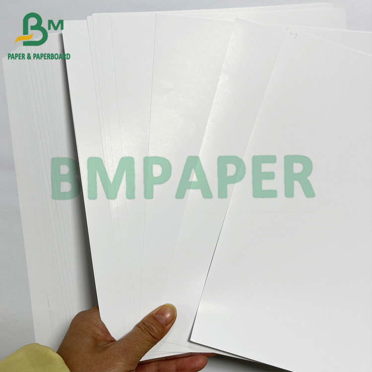200 250 GSM Smooth Perfect Runnability Glossy Coated Text Paper