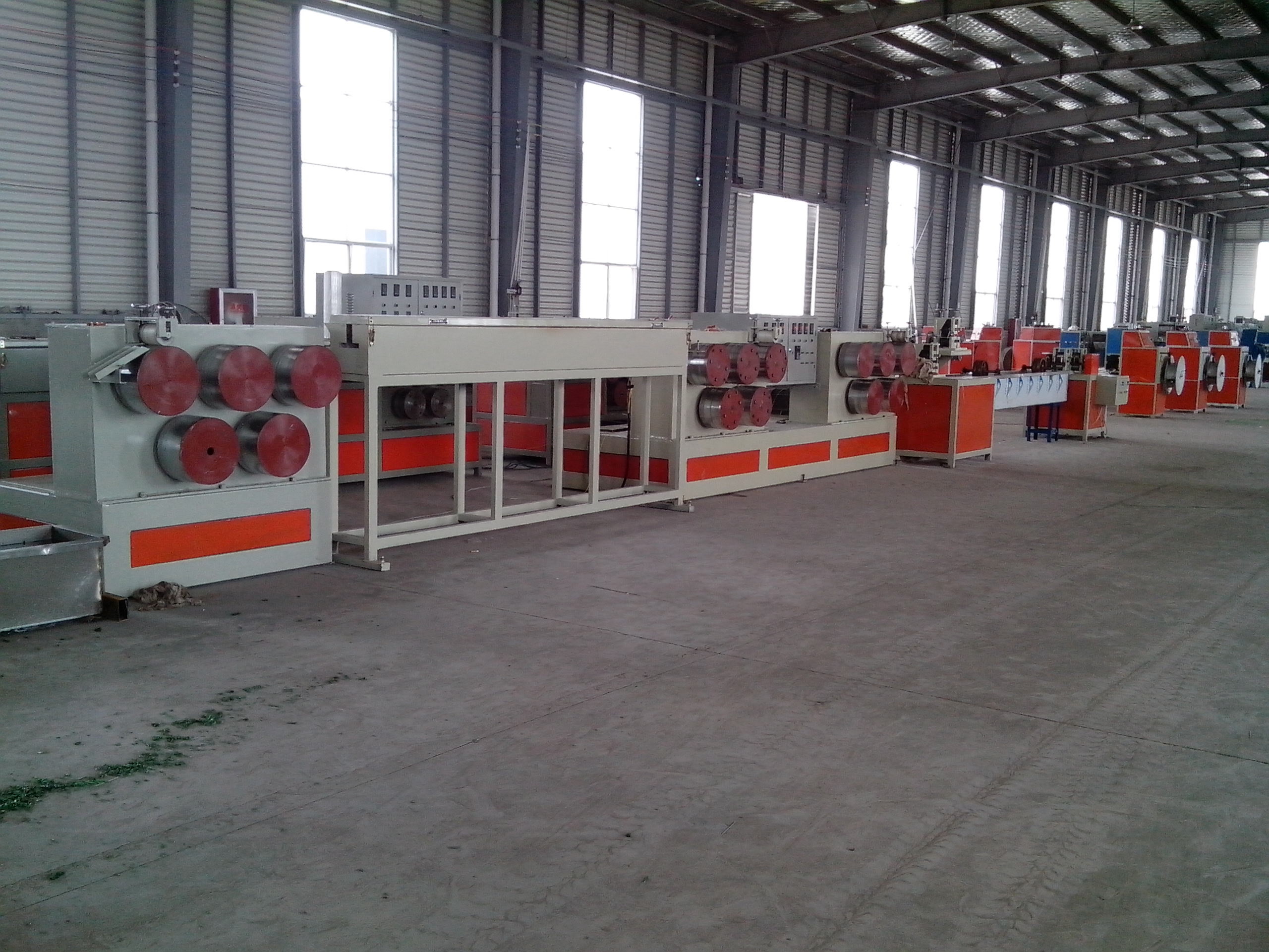 380V 50HZ Strapping Band Machine , Plastic PP PET Strap Making Machine