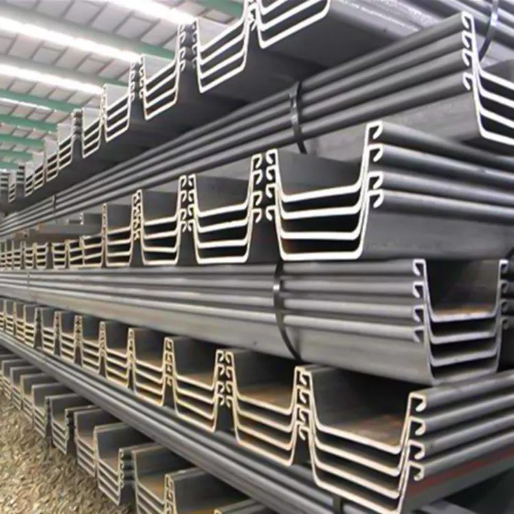 U Type Hot Rolled Steel Sheet Pile AiSi Standard