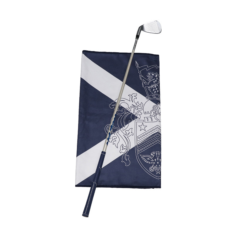Waffle Microfiber Golf Towel Printed Sports Towels