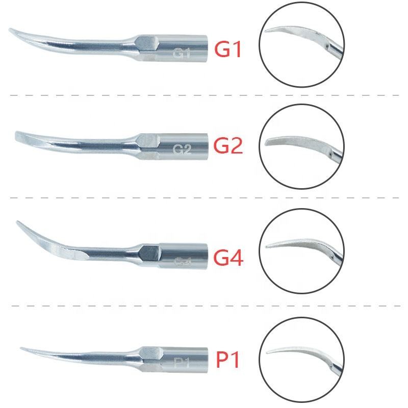 Silver Dental Ultra Sonic Scaler Tips Stainless Steel Multipurpose