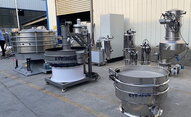 Explosion Proof Ultrasonic Sieve System Ultrasonic Vibrating Sieve Powder Screen
