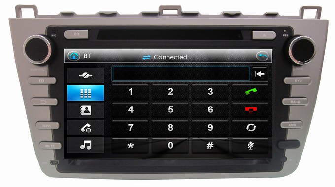 Ouchuangbo Auto GPS Navigation for Mazda 6 /Mazda 6 Ruiyi /Mazda 6 Ultra Car Radio DVD VCD USB SWC OCB-8001A
