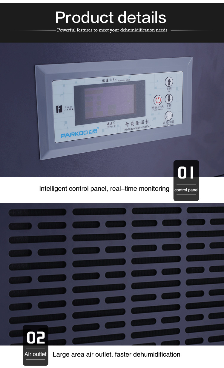 Moisture Decrease 380volts Industrial Air Dehumidifier
