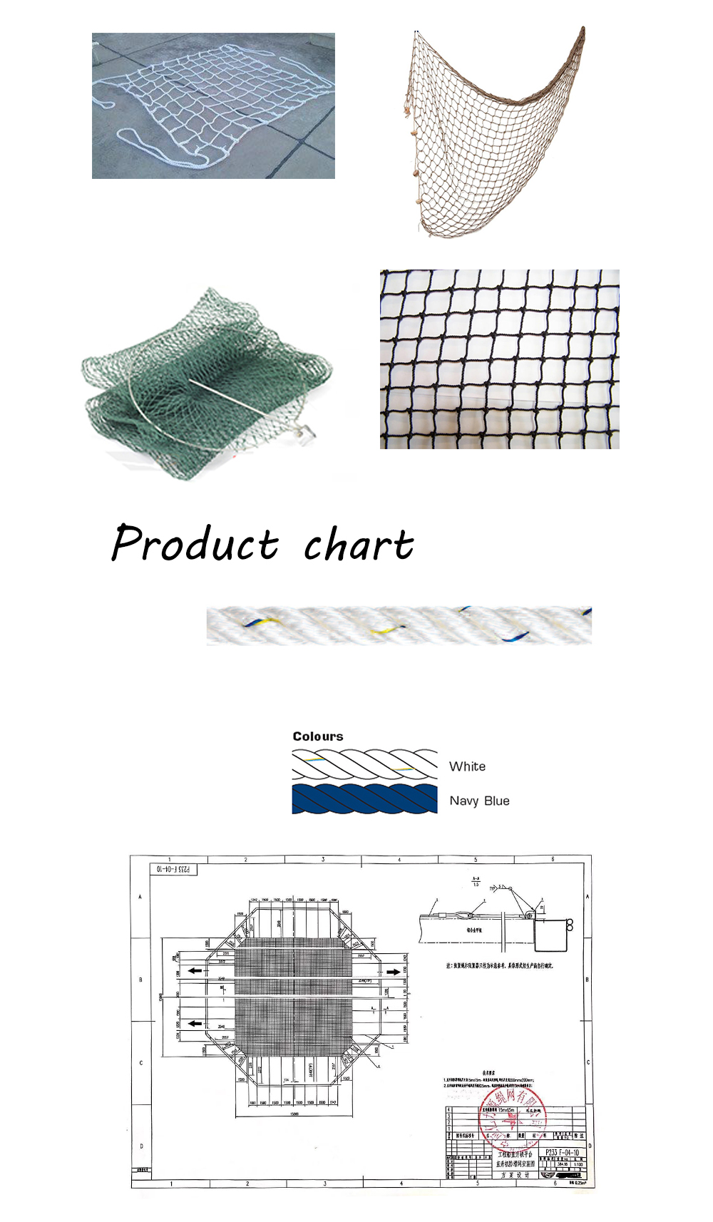 PP Safety Net Cargo Industrial Protection with Customized Logo and Processing Service