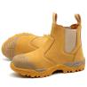 Buy cheap Wheat Cowhide Leather Cowhide Security Boots Mens OEM from wholesalers