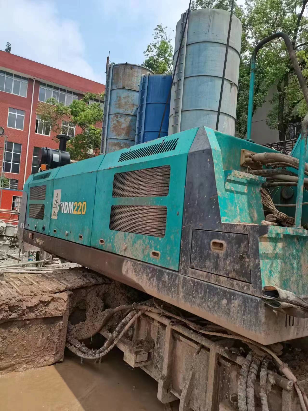sunward swdm160 220 280 Advanced Pilling Rig Mining EQUIPMENT for 55 Tons Crawler Track Type Drilling