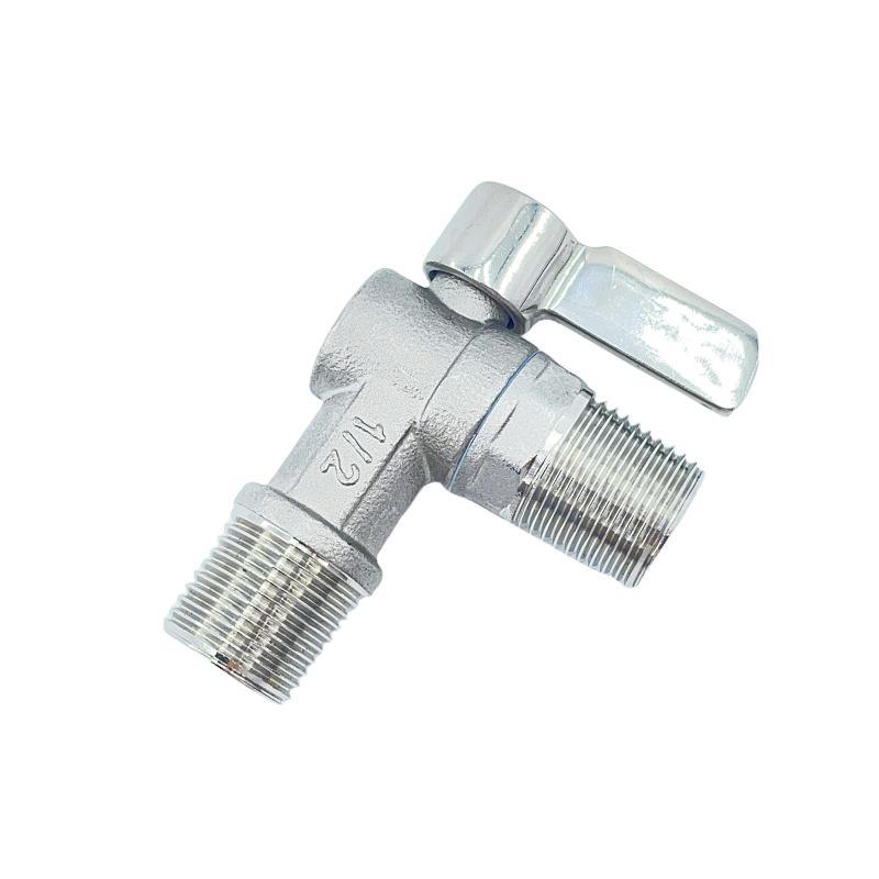 Premium Outlet Stainless Steel Angle Valve with Handle