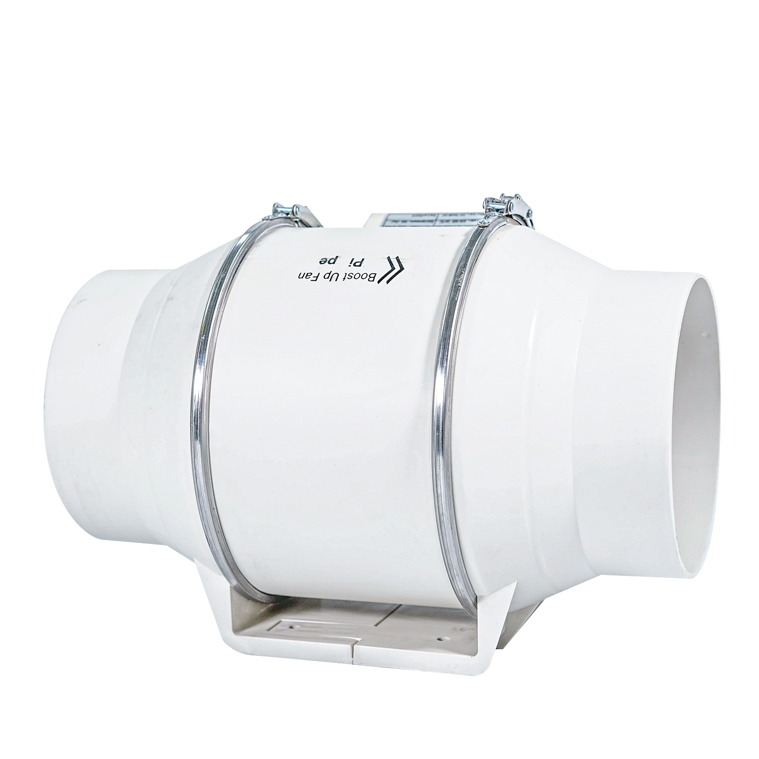 220V 4-12 Inches 100mm 125mm 150mm 200mm Air Duct Ventilation Mixed Flow Inline Fan