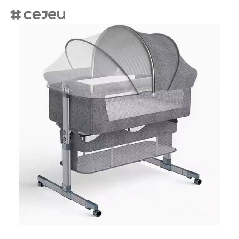 CJ-BBJ-006 New Wholesale Portable Folding Removable Low Price Guaranteed Quality Rocker Fold-Able Baby Cradle Sleeping C