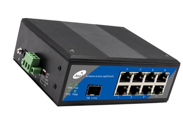 Quality 8 Port Industrial Gigabit Switch for sale