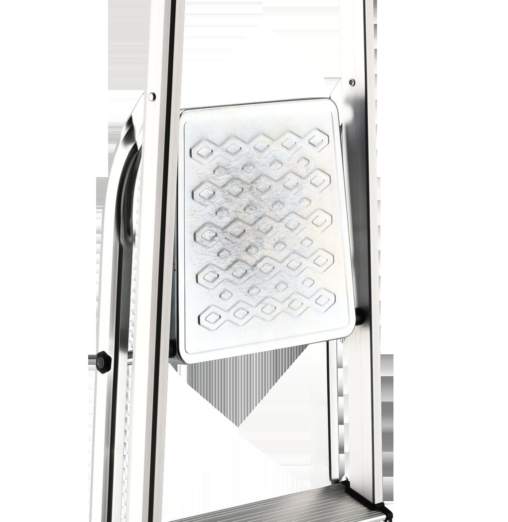 Outdoor Aluminum Step Ladder 4 Steps Aluminum Folding Step Stool