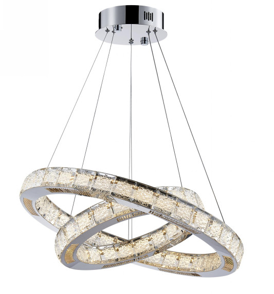 Adjustable Modern Circular Ring Chandelier Dia 50cm / 19.7inch