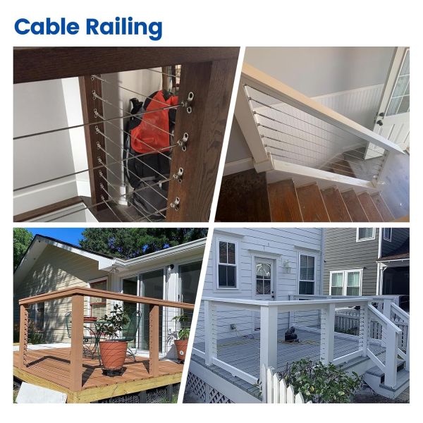 Corrosion Resistant T316 Marine Grade Cable Railing Tensioner with High Tensile Strength and Fatigue Resistance