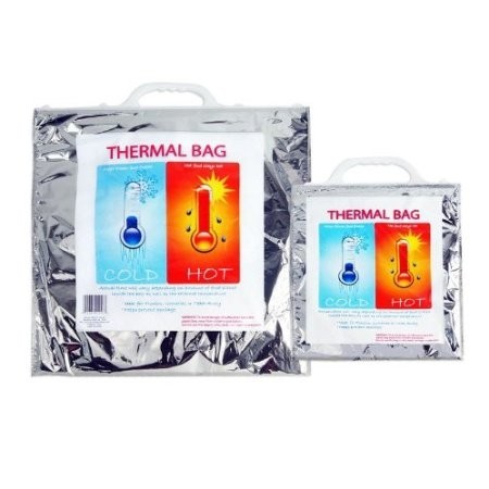 Large 33*18*40cm Thermal Cooler Hot Cold Insulated Bags For Lunch