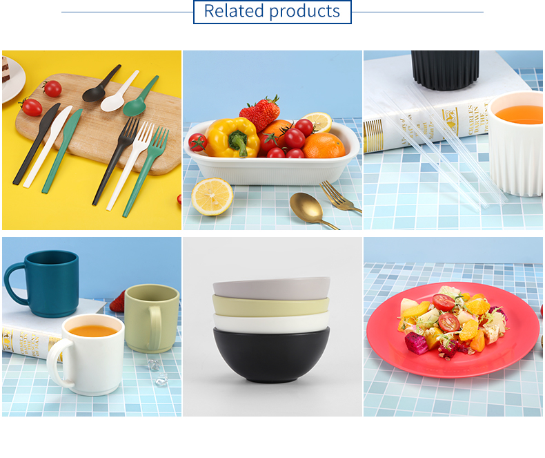 Disposable CPLA Compostable Tableware Length 171mm
