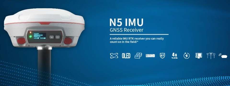 GPS High Precision Sino GNSS N5 RTK Receiver SinoGNSS Comnav N5