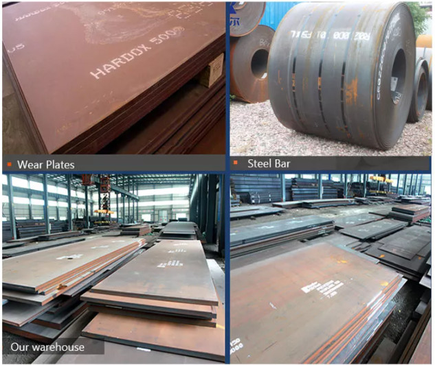 AR360 Ar400 Ar500 Nm400 Wear Resistant Steel Plate Hot Rolled Hardened Steel Sheet
