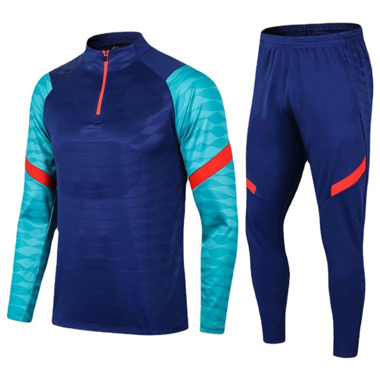 21/22 Club sets Football Kits team training uniform wholesale Customer Jerseys trousers jacket coat Football Kits soccer kit