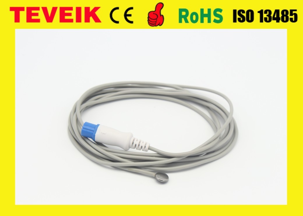 5204669 Siemens Drager Reusable Adult Skin Temperature Probe /Sensor for Gamma and Kappa monitors