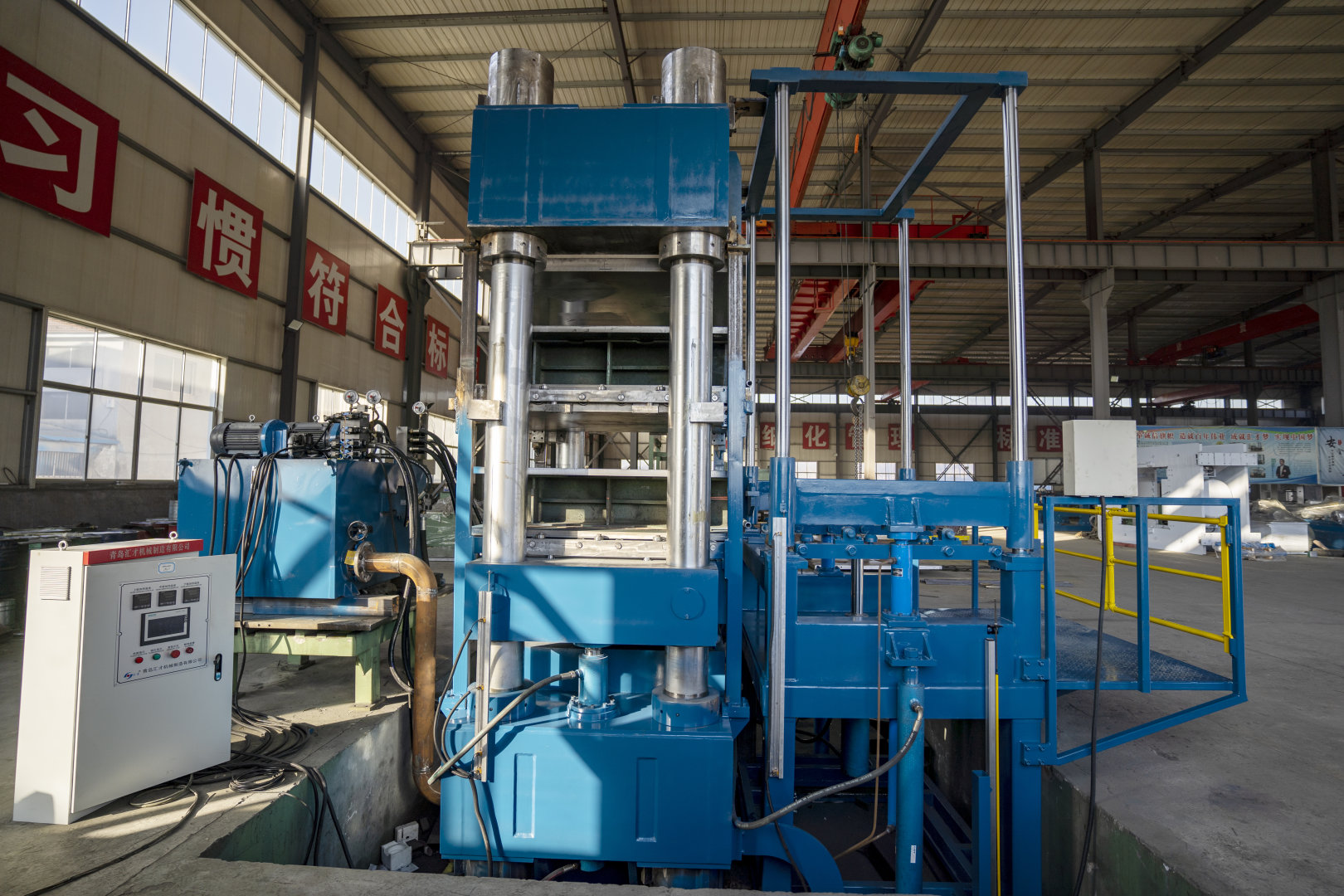 10 MN Nominal Molding Power Solid Tyre Press Machine for Advanced Manufacturing Plant