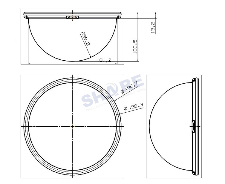Round Proofer cup