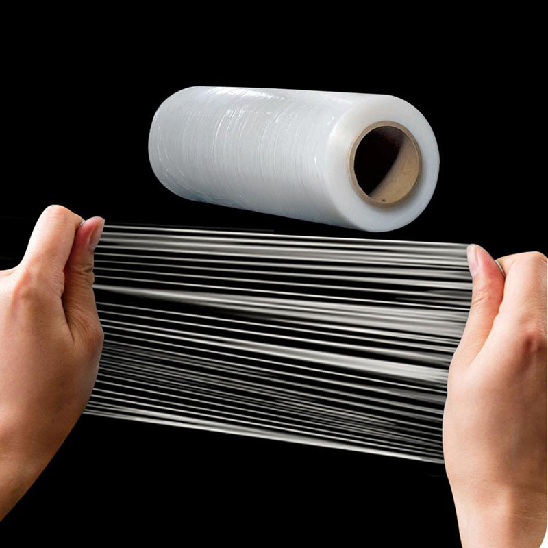 Eco friendly Packaging Plastic Stretch Film Roll Nylon Coextruded 100mm