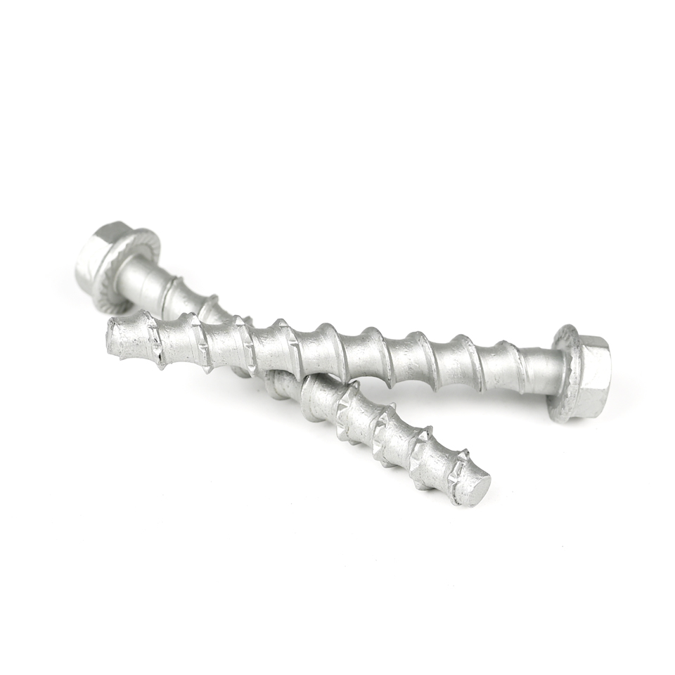 Carefully Crafted M8x75mm Flange Hexagon Head Concrete Screws Stainless Steel 410