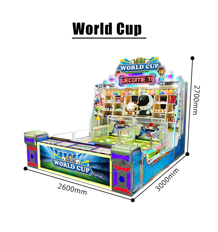 Ball Throwing Win Prize Carnival Soccer Booth Game Machine