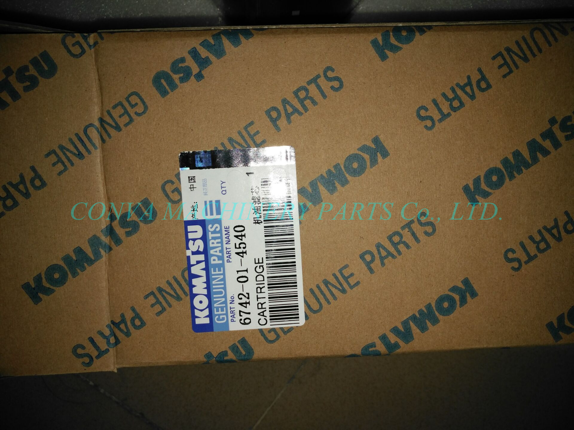 Cartridge Type Truck Oil Filter , Black Ford Oil Filter 6742-01-4540