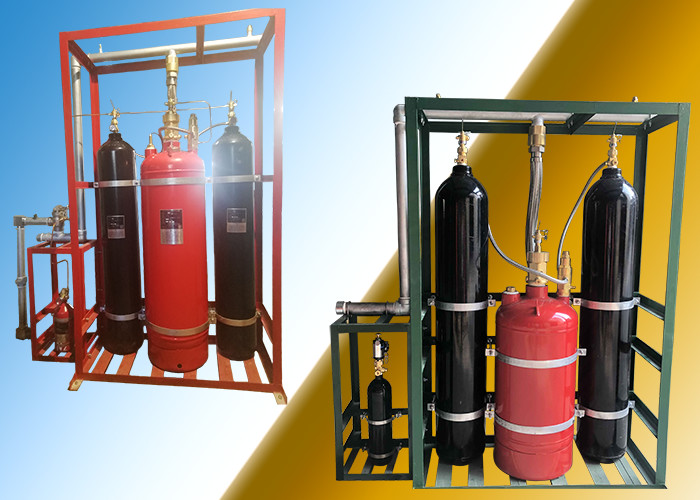 6.0Mpa Hfc227ea Piston Flow Fire Fighting Equipment