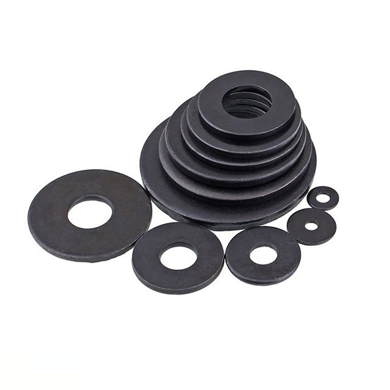 Black Oxide Steel Metal DIN125 Flat Washer For Making Machine For Production Process