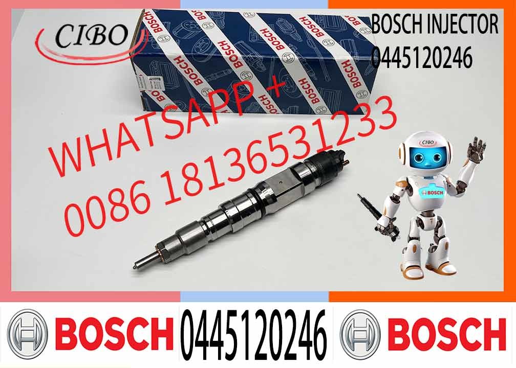 Genuine Brand New Diesel Common Rail Fuel Injector 0445120246