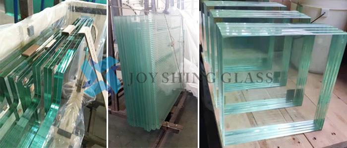 Custom Safety Laminated Glass Door 8.76mm PVB Colored Clear Laminated Glass