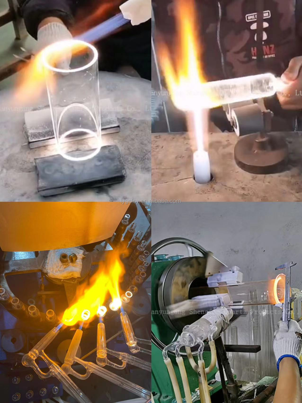 Transparent Large Diameter Clear Fused Silica Quartz Tube