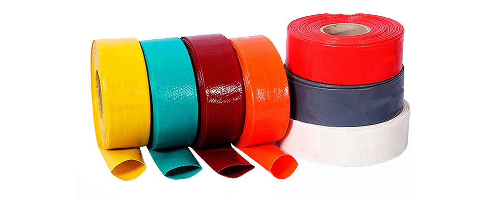 Customized Optional Colour and All Size Agriculture PVC Water Layflat Hose