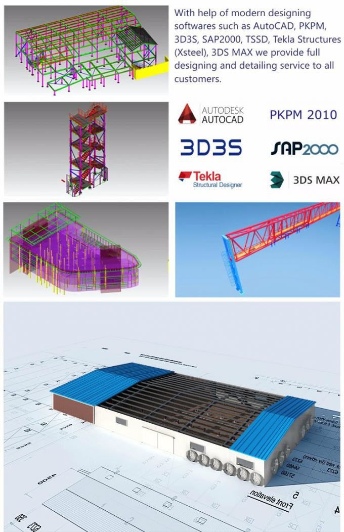 Hot Selling Prefabricated Steel Structure Warehouse Plants