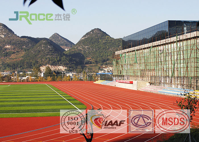 Track And Field Surface For School Running Track With Environmental Materials