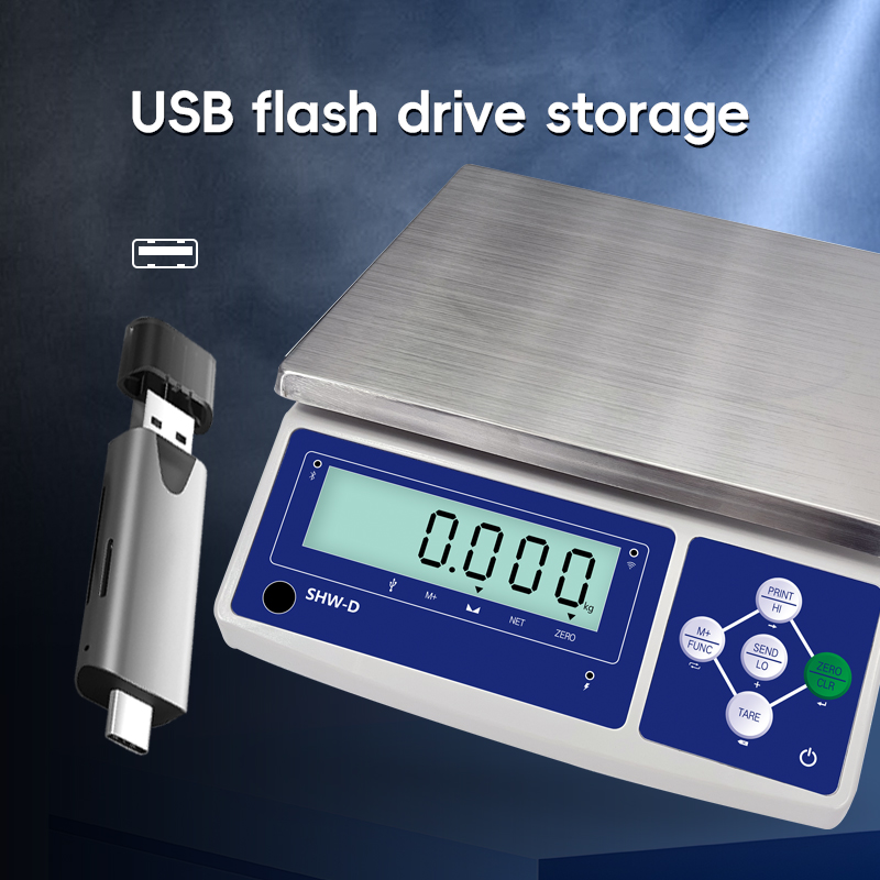 Level III Accuracy 4G Communication Table Scale with 3-30kg Weighing Range and Display