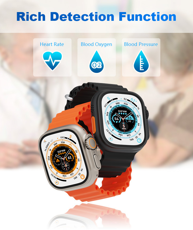 KALIHO OEM 240*282 TFT Touch Screen Smartwatch Waterproof