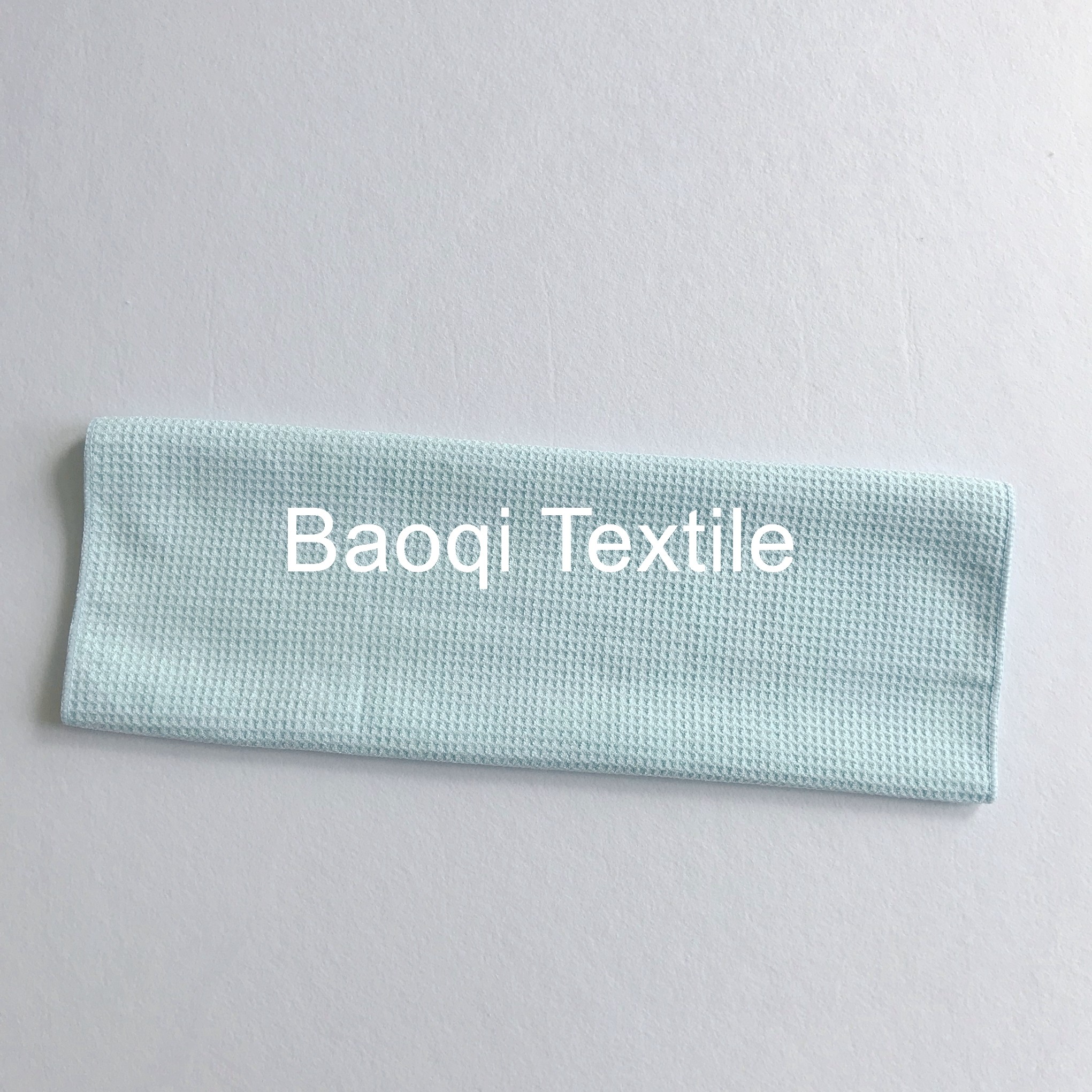 Blue color size 20”microfiber glasses towel polyester waffle cleaning towels microfiber dish rugs from China